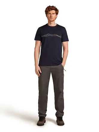 ICEBREAKER | Camiseta funcional para hombre Mount Pulse 150 Tech | dunkelblau